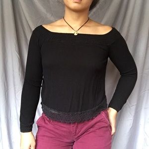 Black blouse Size XS